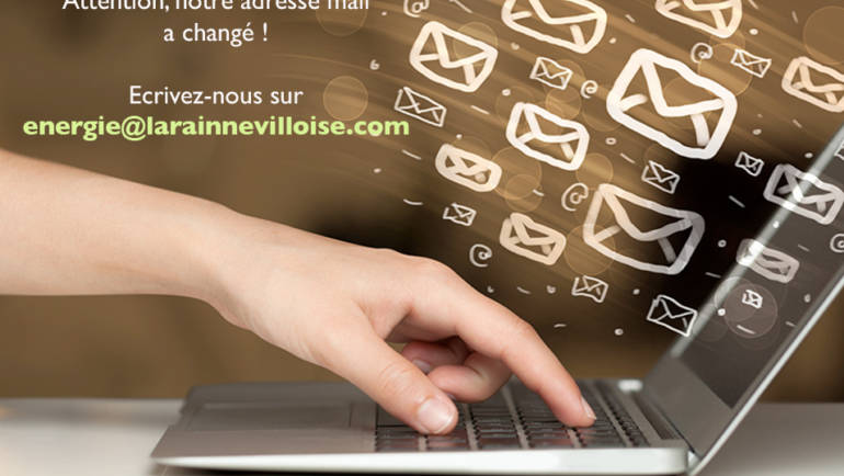 Changement d’email