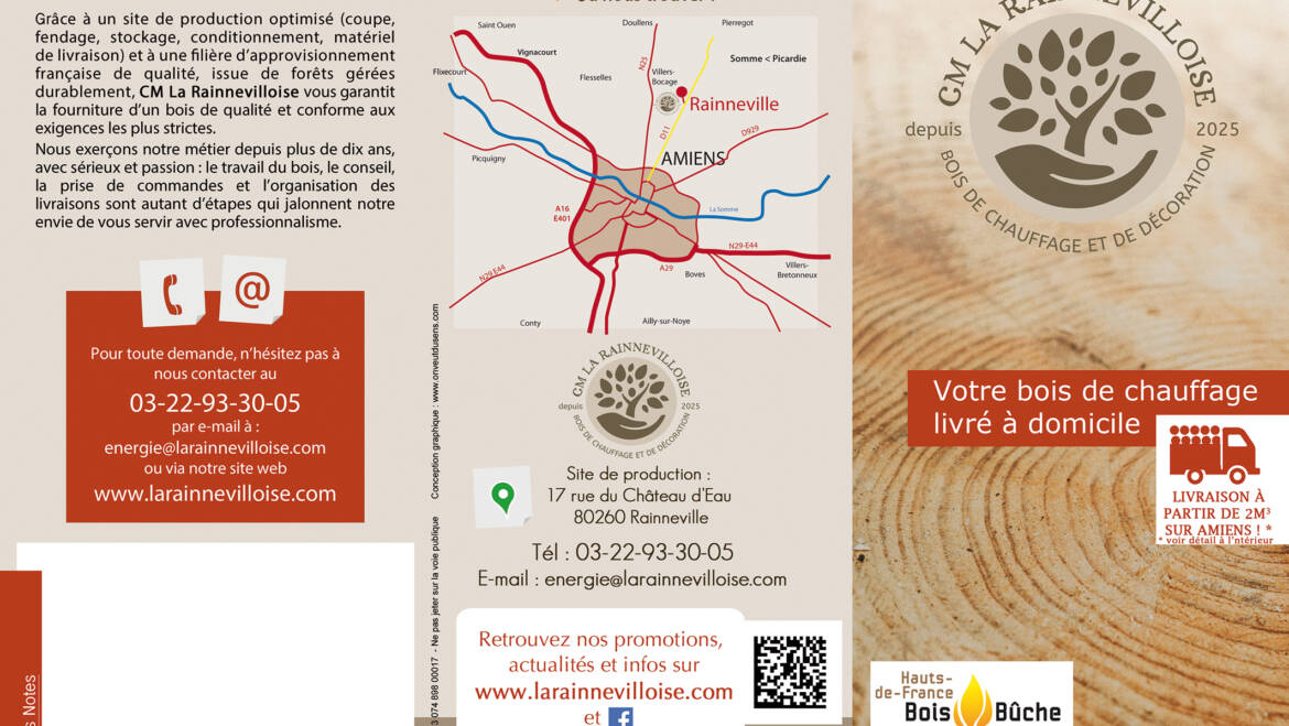 Les nouveaux dépliants sont arrivés